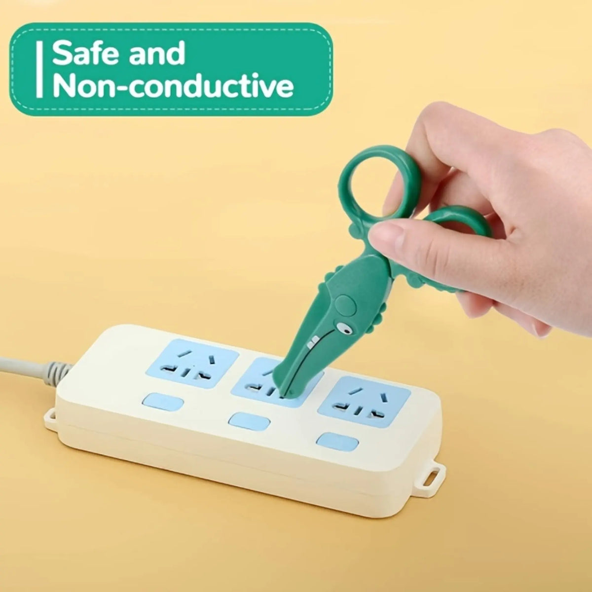 Kids Safety Scissors for Preschool Training and Art Craft Practice