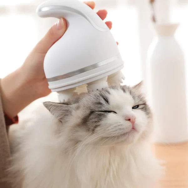 Cordless Pet Massager for Dogs and Cats Relaxing Grooming Tool