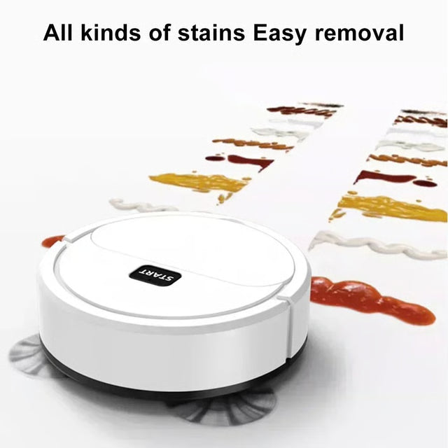 Powerful Robotic Vacuum Cleaner, All-in-One Home Cleaning with Sweeping, Mopping & USB Charging