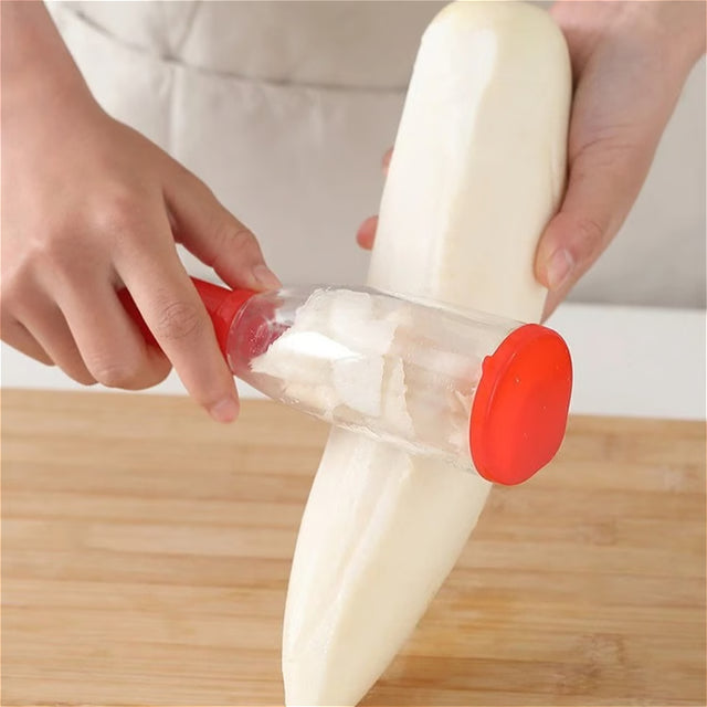 Anti Splash Fruit Peeler with Container Mess Free Kitchen Vegetable Peeler