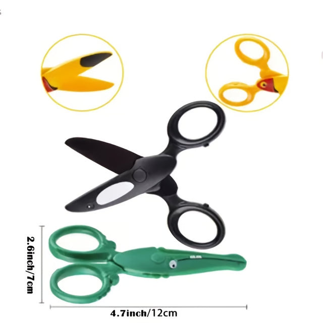 Kids Safety Scissors for Preschool Training and Art Craft Practice