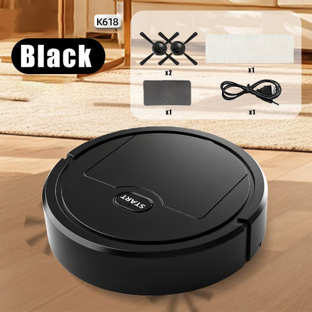 Powerful Robotic Vacuum Cleaner, All-in-One Home Cleaning with Sweeping, Mopping & USB Charging
